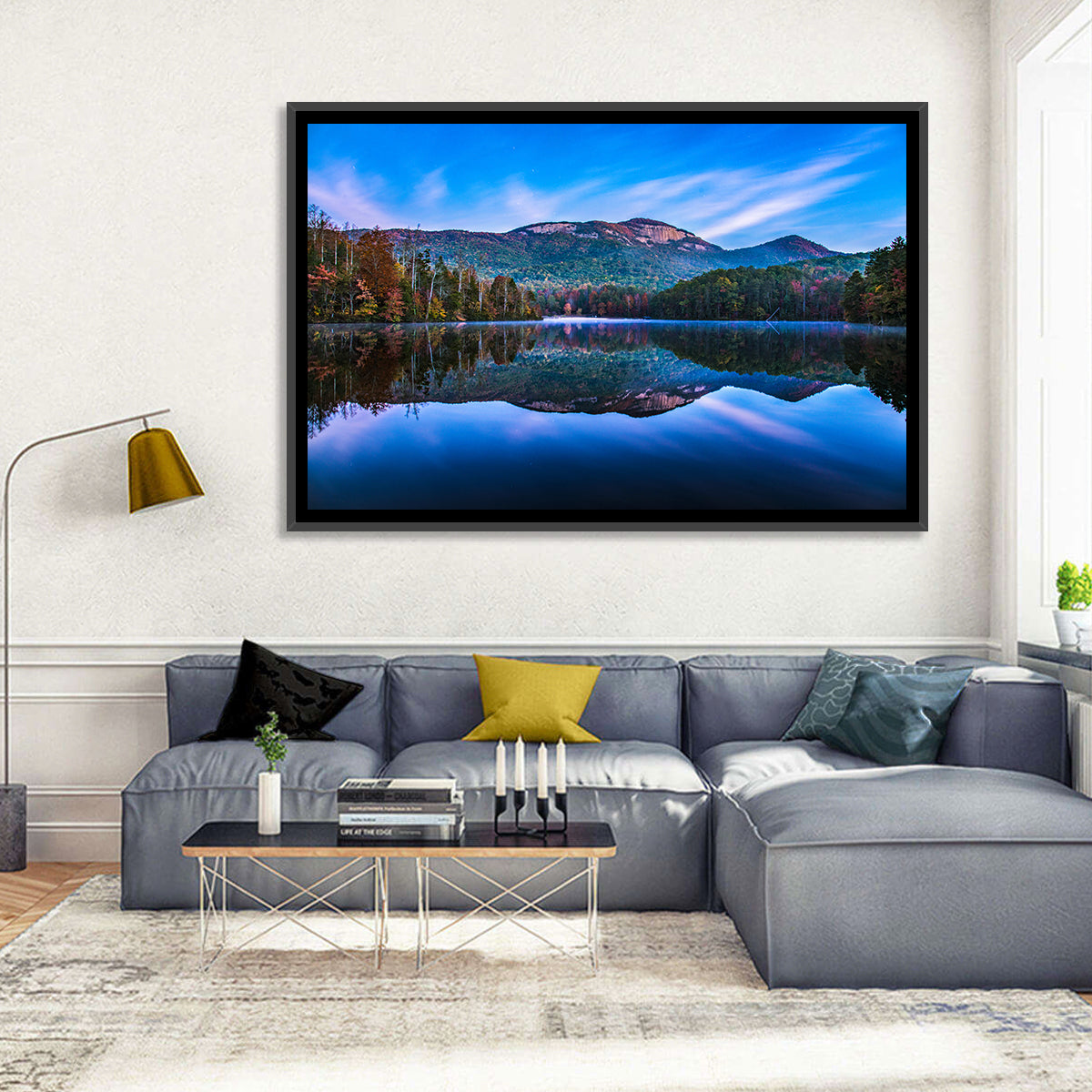Pinnacle Lake Reflection Wall Art