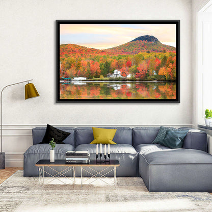 Groton Lakehouse Reflection Wall Art