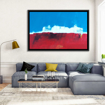 Ocean Horizon Abstract Wall Art