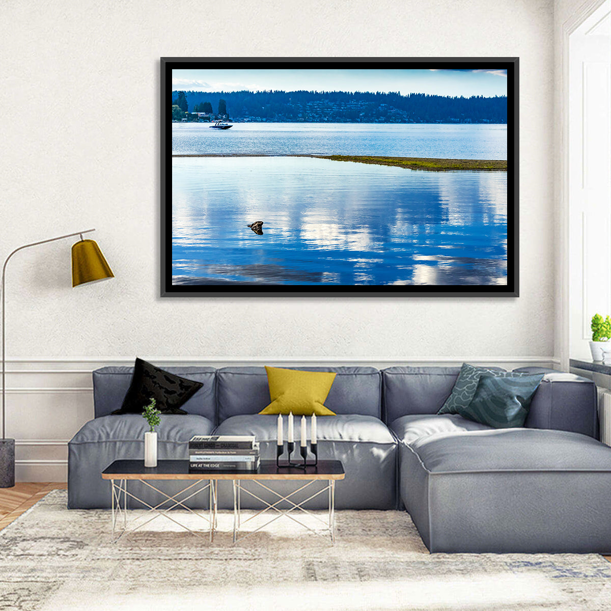 Lake Sammamish Reflection Wall Art