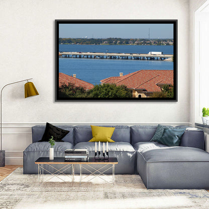 Lake Ray Hubbard Bridge View Wall Art