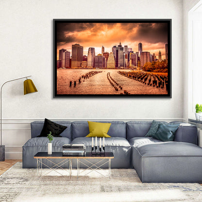 Lower Manhattan Financial District Wall Art