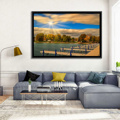 Skaneateles Lake Pier Wall Art