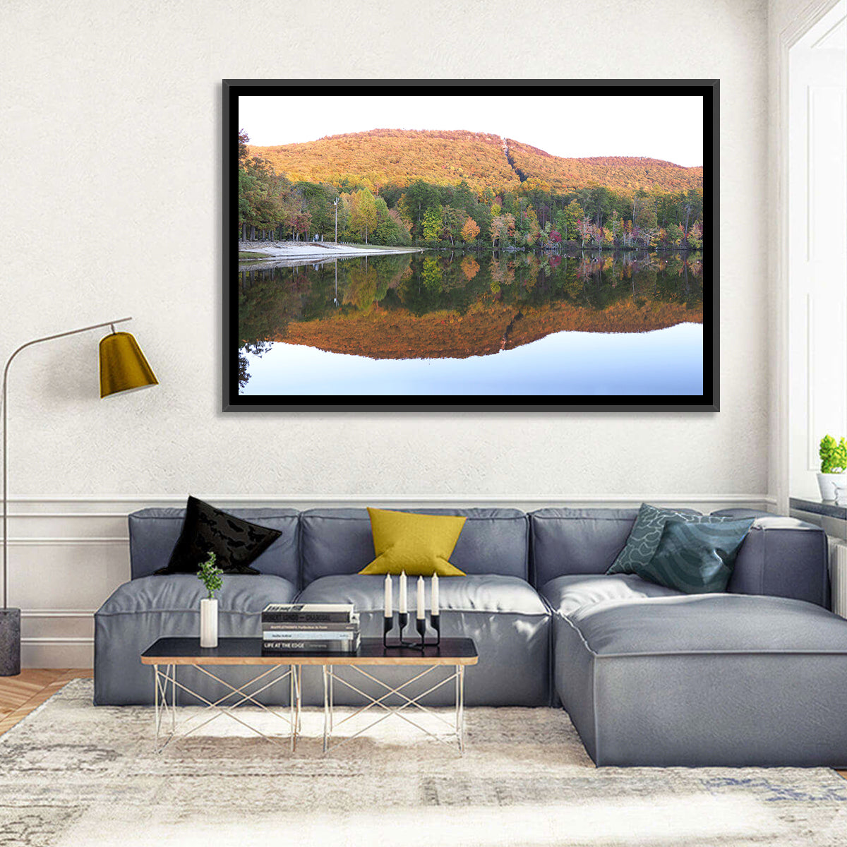 Cheaha State Park Lake Reflection Wall Art