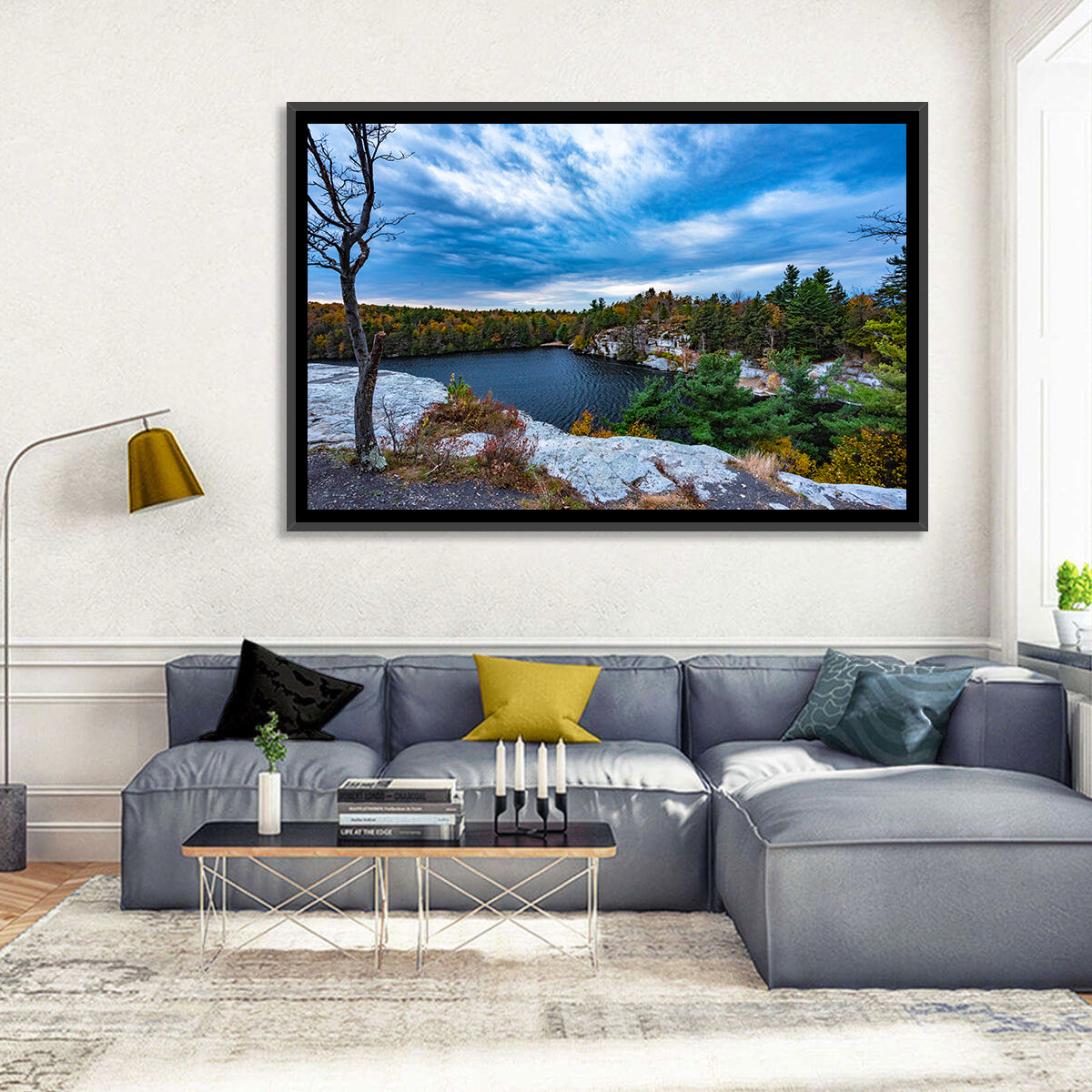 Lake Minnewaska Vista Wall Art