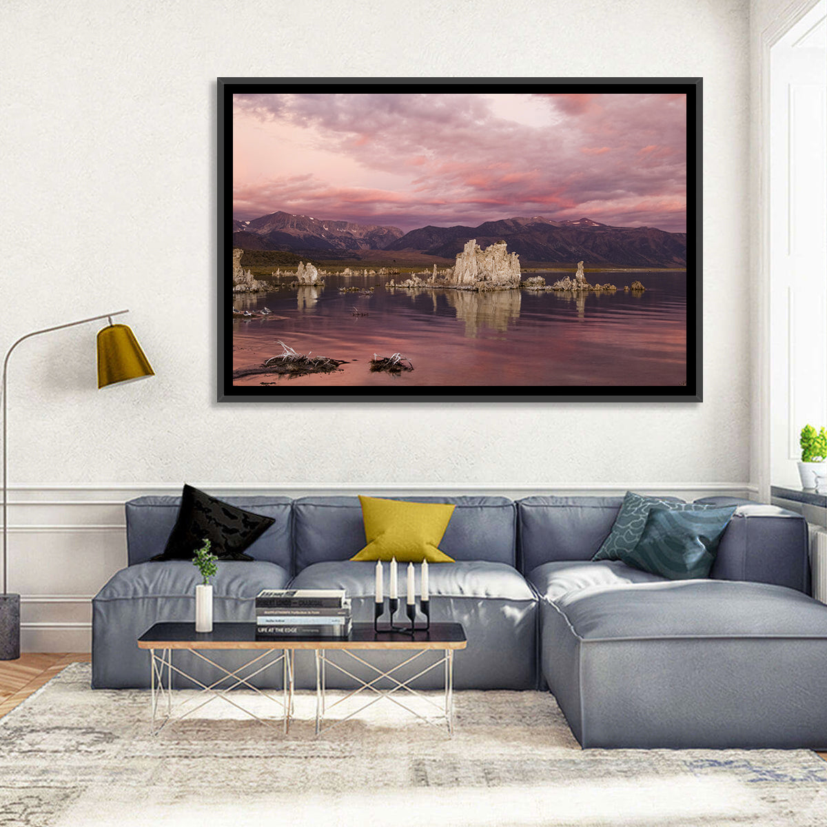 Mono Lake Sunset, Owens Valley Wall Art