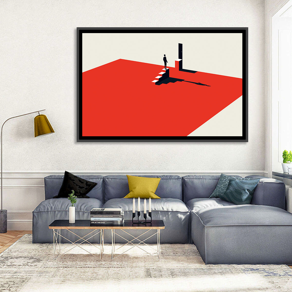 Business Challenges Wall Art in a room, landscape