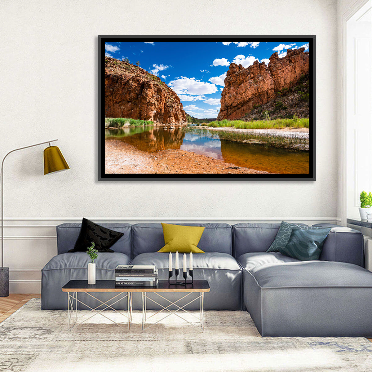 Glen Helen Gorge Wall Art