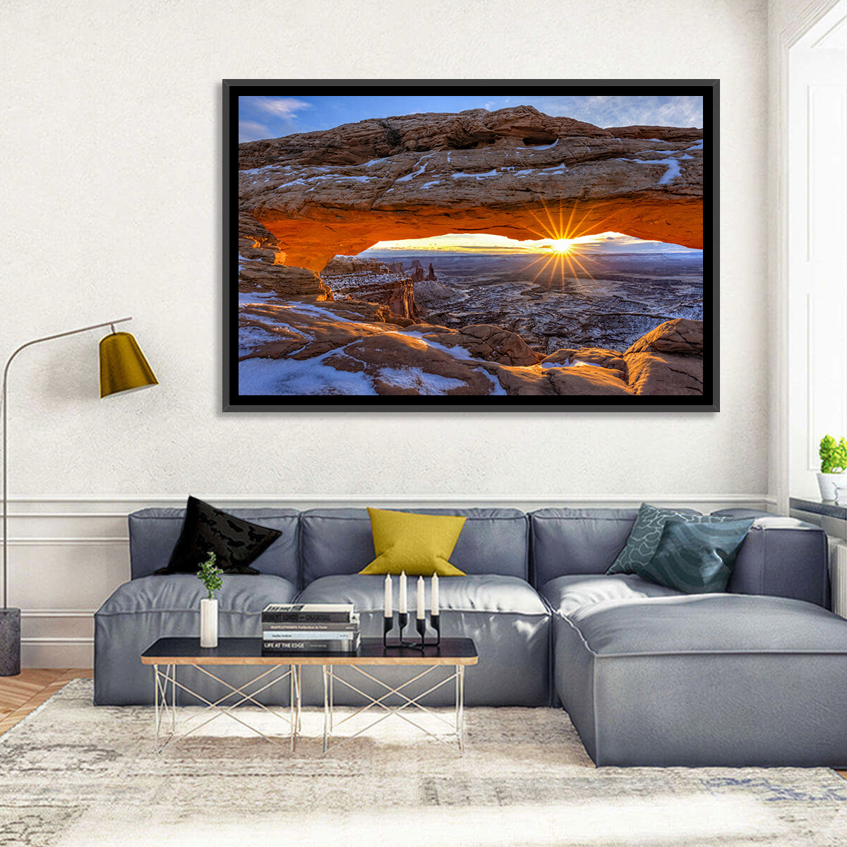 Sunrise at Mesa Arch Wall Art