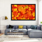 Autumn Maple Leaves Wall Art