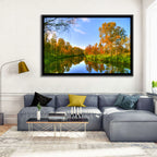 Autumn River Wall Art