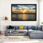 Texoma Lake Sunset Wall Art