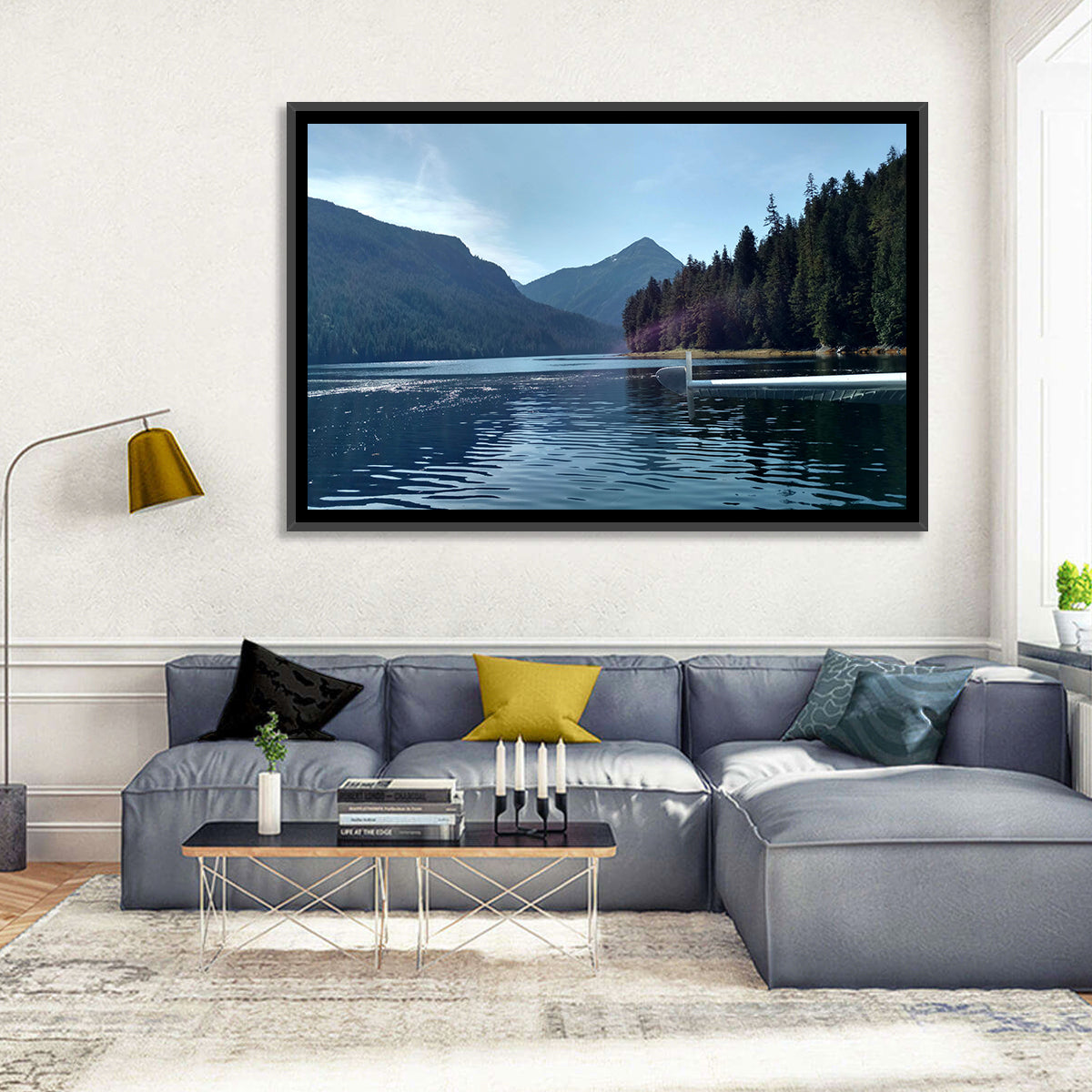 Tongass National Forest Seaplane View Wall Art