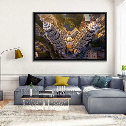 Petronas Twin Towers Kuala Lumpur Golden Hour Wall Art
