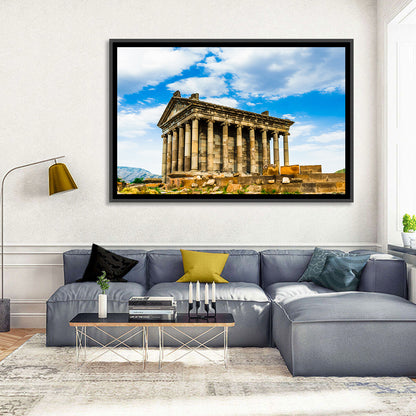 Temple of Garni Vintage Landscape Wall Art