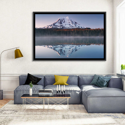 Mount Adams Sunrise Reflection Wall Art