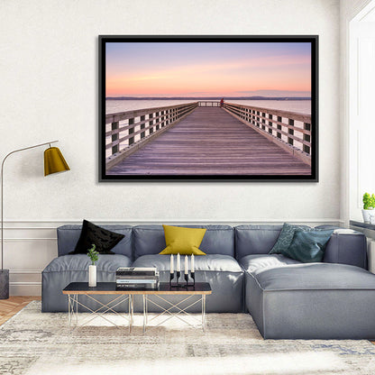 New Haven Wooden Pier Wall Art