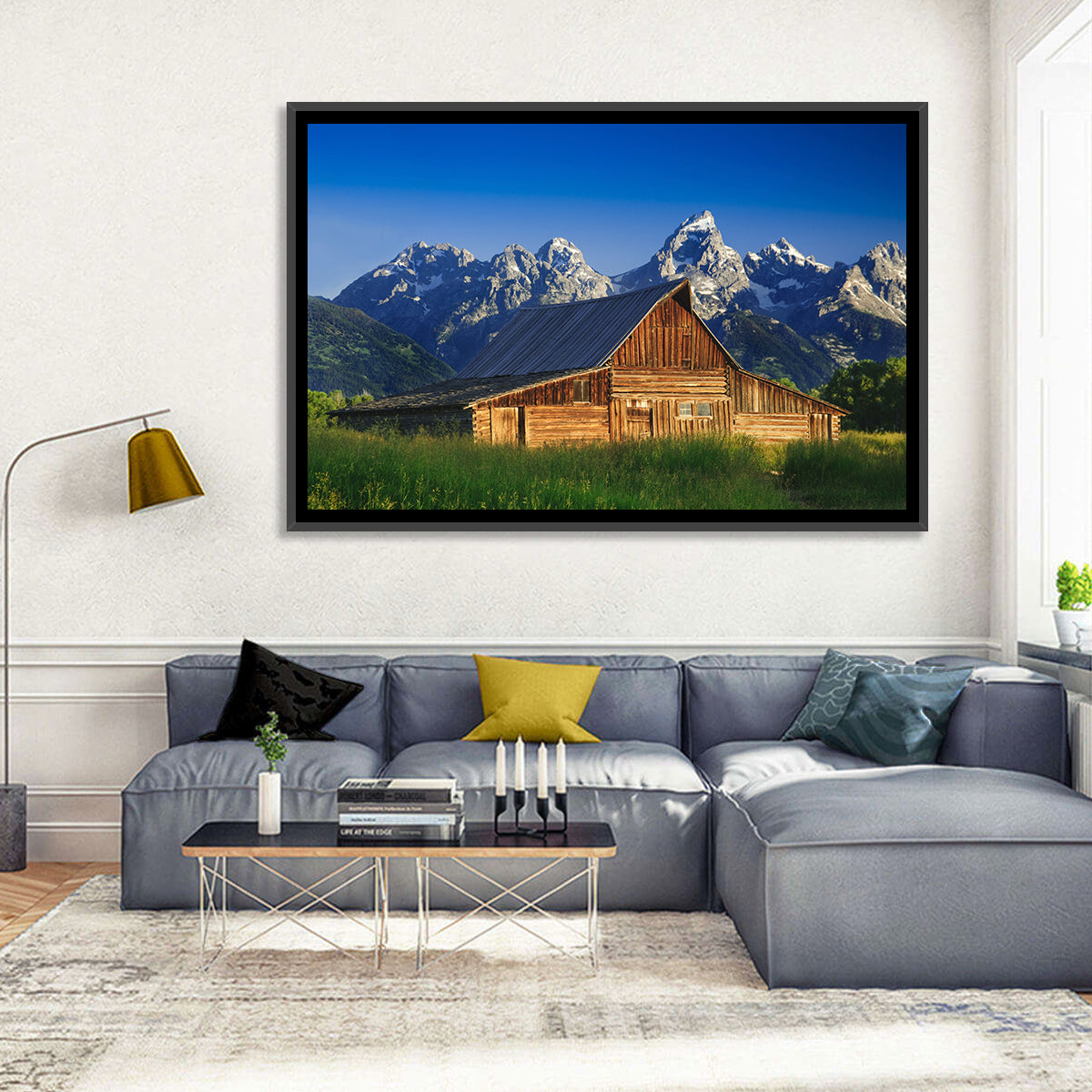 T.a. Moulton Barn, Grand Teton Wall Art
