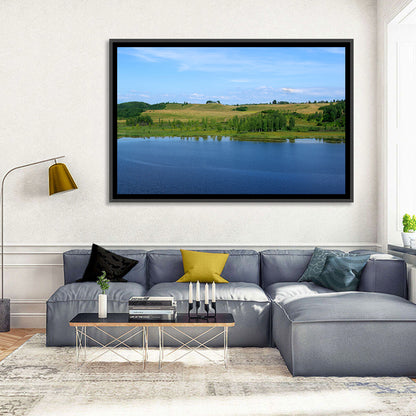 Pskov Lake Landscape Wall Art