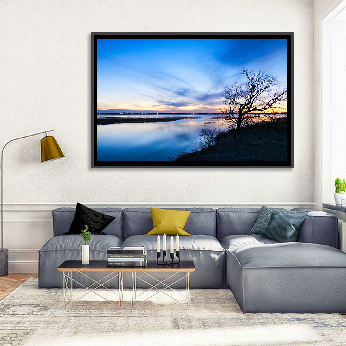 Lake Bemidji Twilight Wall Art