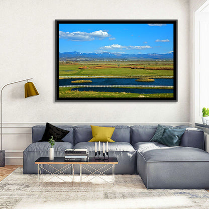 Genoa Township Pond View Wall Art
