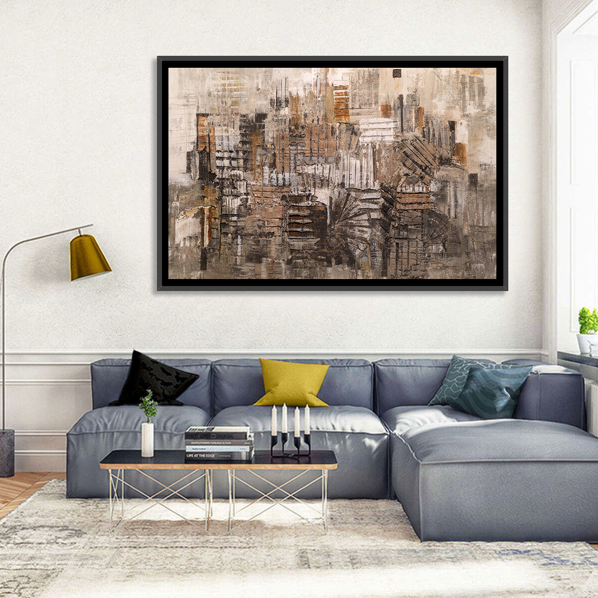 Skyline Strokes Wall Art