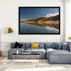 Uvas Reservoir Morning Reflection Wall Art