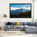 Pikes Peak Mountain Landscape Wall Art