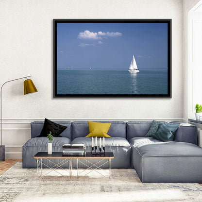 Sailboat on Lake Balaton Wall Art