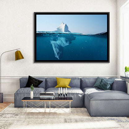 Split-level Iceberg Wall Art