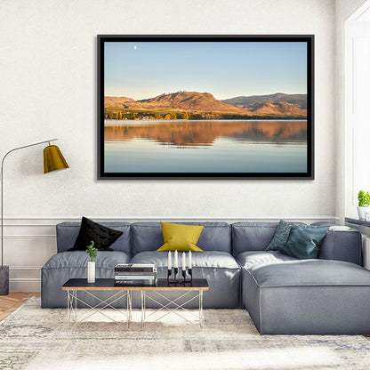 Osoyoos Lake Moonlit Reflection Wall Art