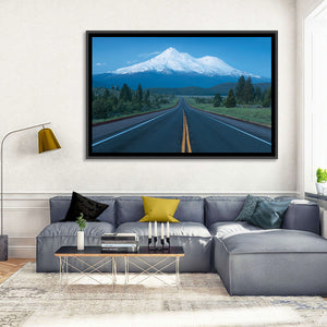 Mount Shasta Volcano Wall Art