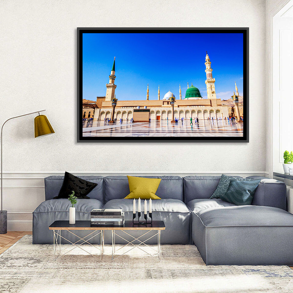 Al-masjid An-nabawi, Medina Wall Art in a room, landscape