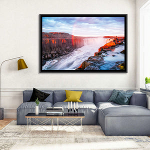 Selfoss Waterfall Wall Art