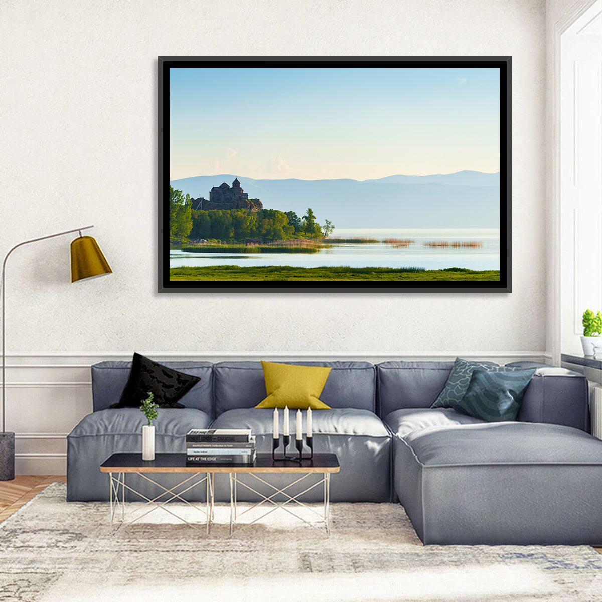 Sevanavank on Lake Sevan Wall Art