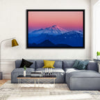 Mount Baker Alpenglow Wall Art