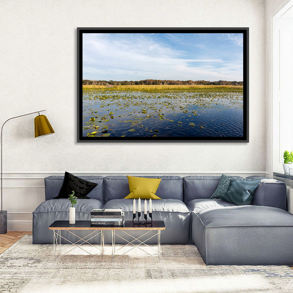 Cloudy Lake Toho Wall Art