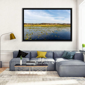 Cloudy Lake Toho Wall Art