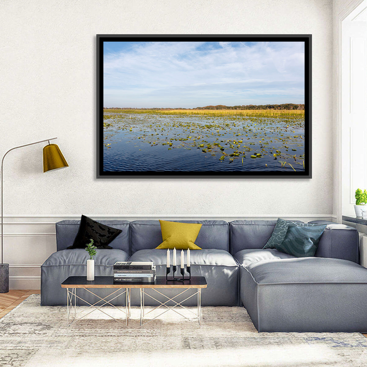 Lake Toho Lily Pads Wall Art