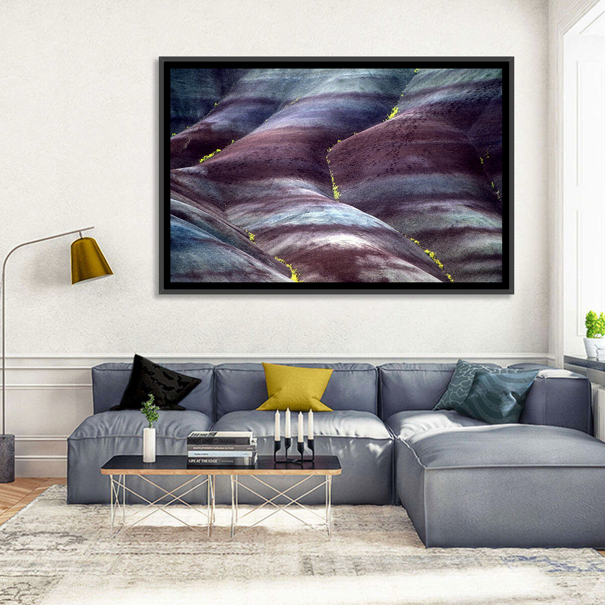 Chamarel Seven Coloured Earths Wall Art