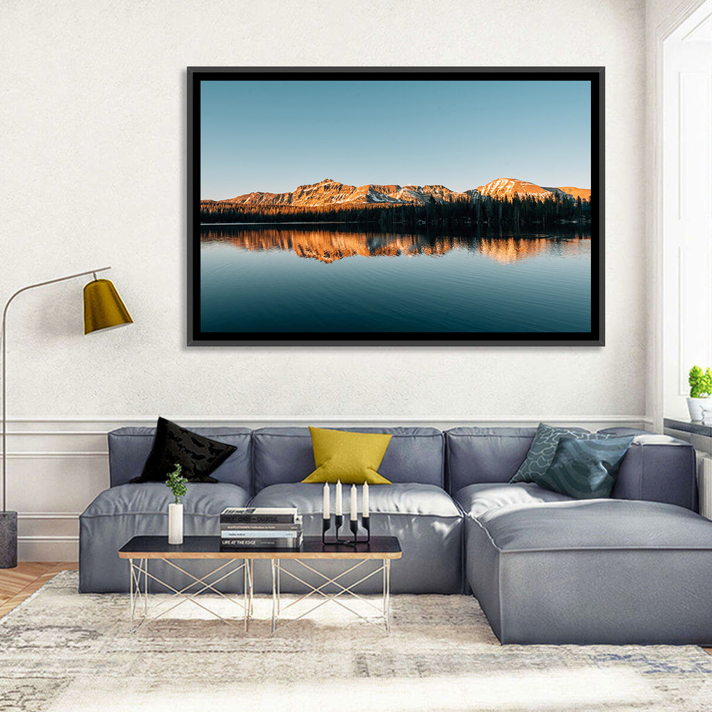 Mirror Lake Reflection, Uinta Mountains Wall Art