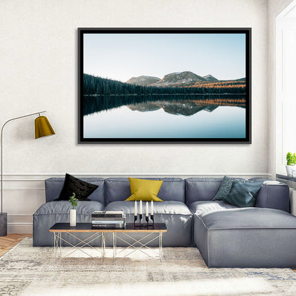 Mirror Lake Utah Reflection Wall Art