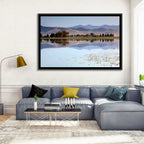 Mission Valley Lake Reflection Wall Art