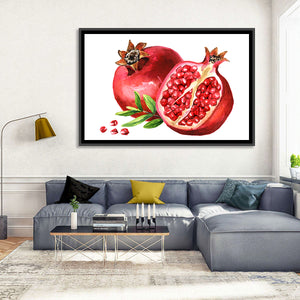 Fresh Pomegranate Wall Art