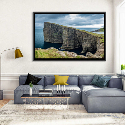 Trælanípa Cliff, Faroe Islands Wall Art