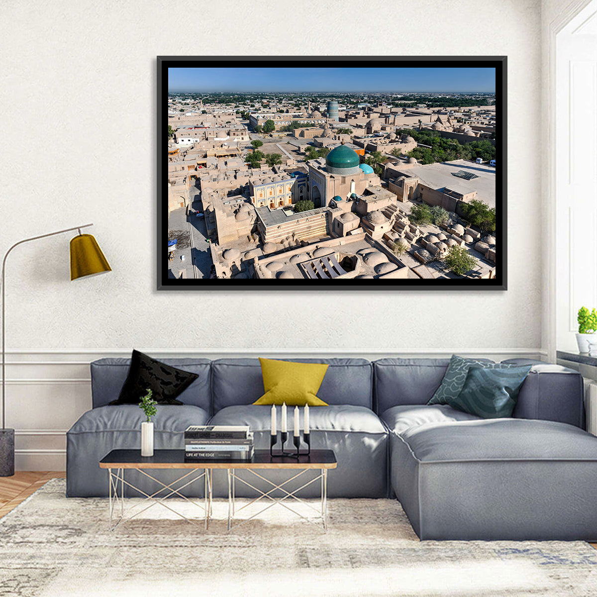 Khiva Green Dome Madrassa Wall Art