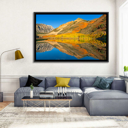 North Lake Autumn Reflection Wall Art