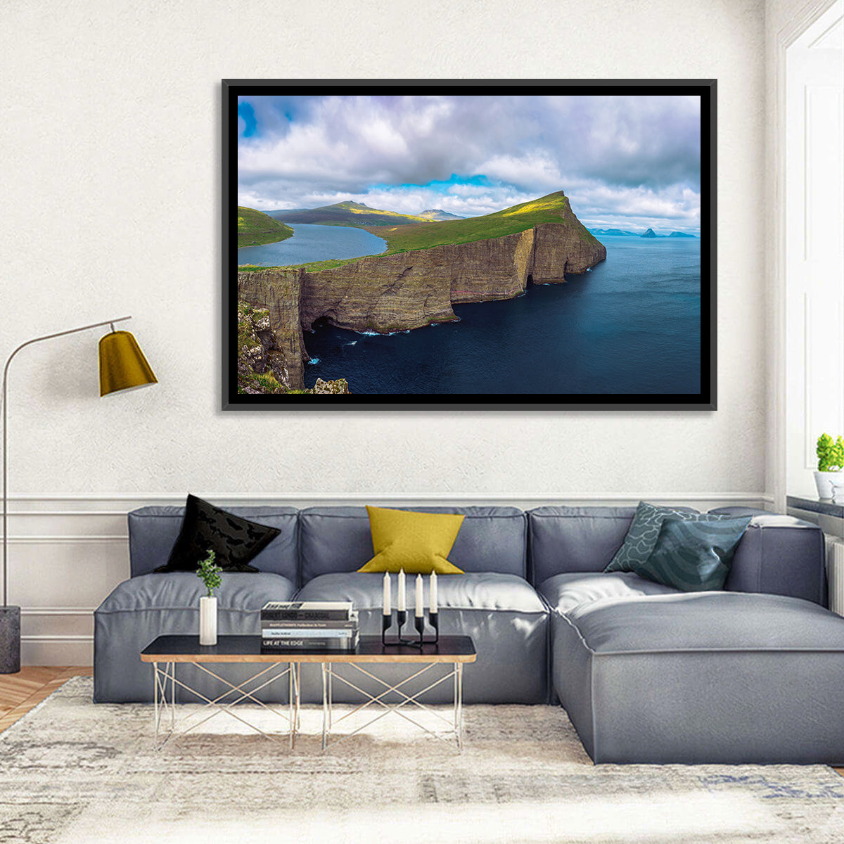 Sørvágsvatn Cliff Overlook Wall Art