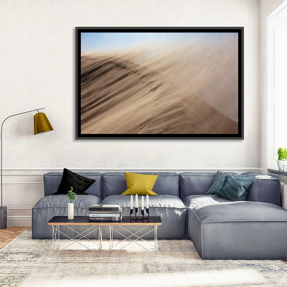 Sandstorm Over Dune Wall Art