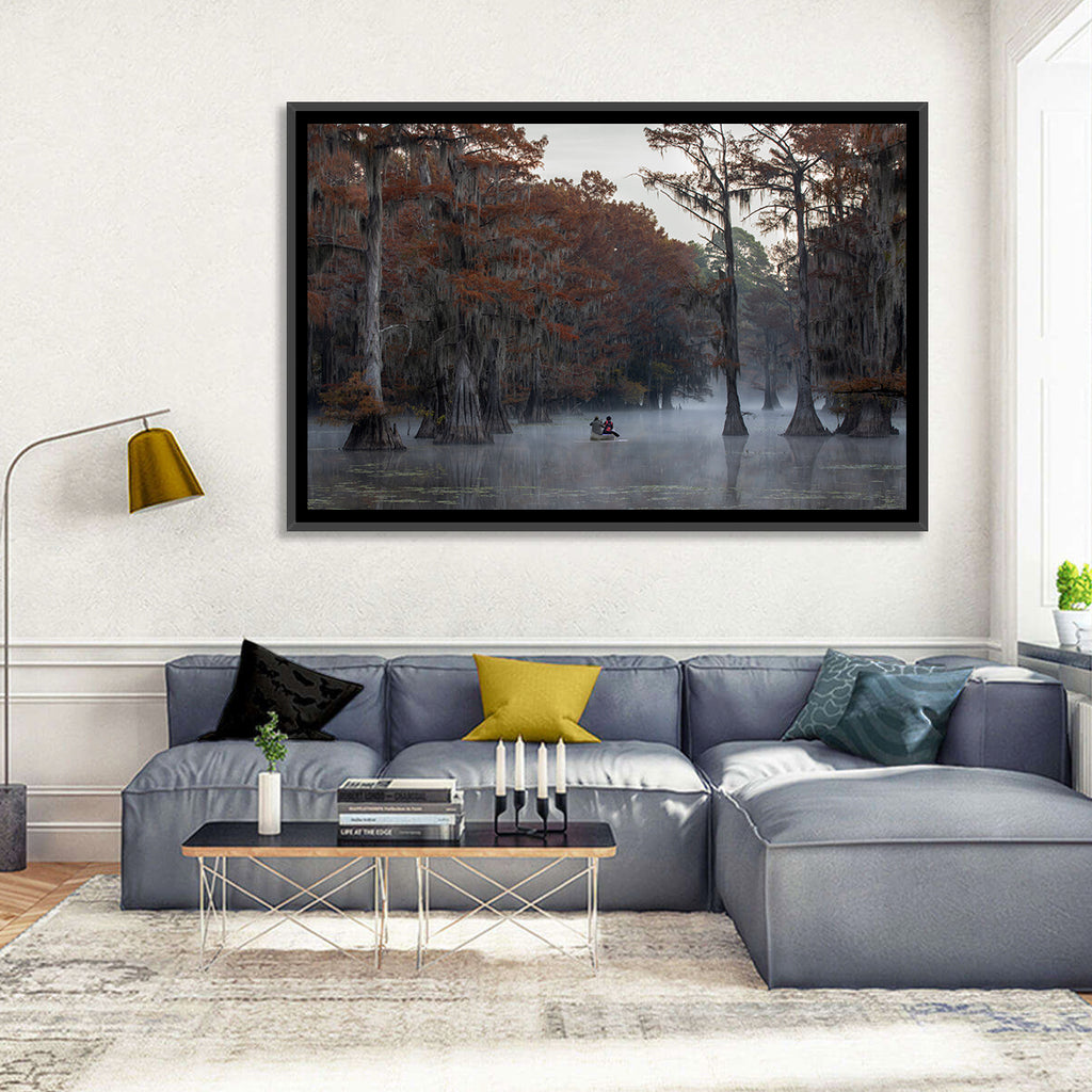 Caddo Lake Morning Mist Wall Art